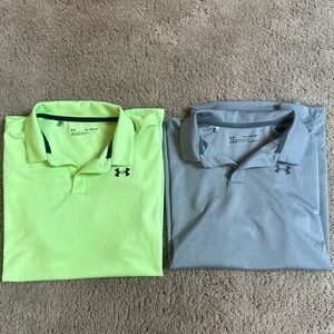 Under Armour Youth XL golf shirts (2)